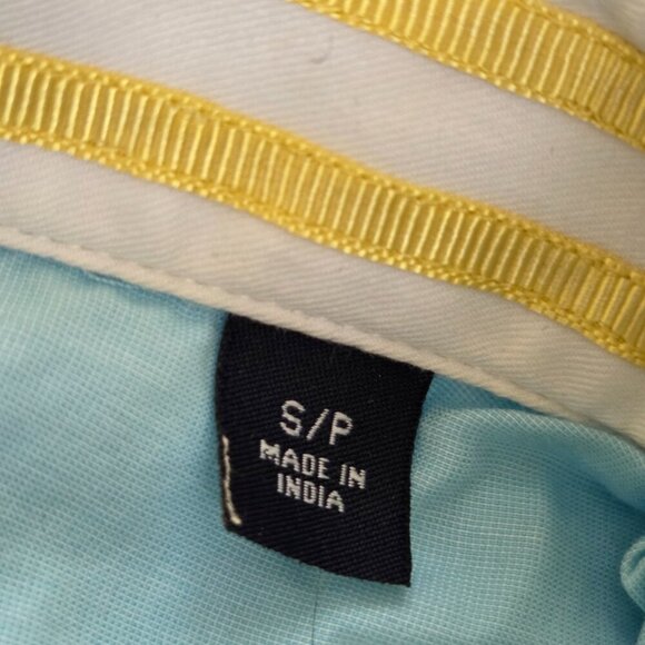 Robert Graham Shirt Men's Small Aqua Blue Long Sleeve Flip Cuff Button Up - Picture 7 of 13